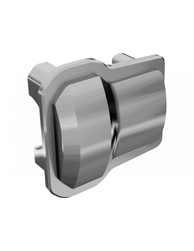 Traxxas Axle cover, front or rear (grey) (2)