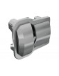 Traxxas Axle cover, front or rear (grey) (2)