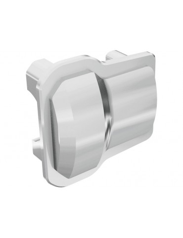 Traxxas Axle cover, front or rear (statin chrome) (2)