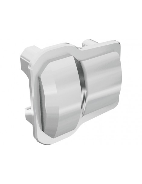 Traxxas Axle cover, front or rear (statin chrome) (2)