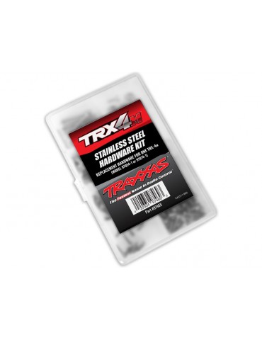 Traxxas Hardware kit, stainless steel, complete