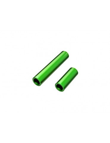Traxxas Driveshafts, center, female, aluminum (green-anodized) (for use with 9751A or 9751X)