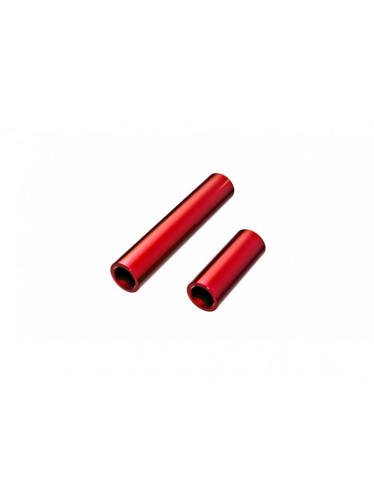 Traxxas Driveshafts, center, female, aluminum (red-anodized) (for use with 9751A or 9751X)