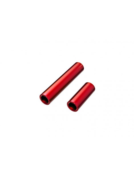 Traxxas Driveshafts, center, female, aluminum (red-anodized) (for use with 9751A or 9751X)