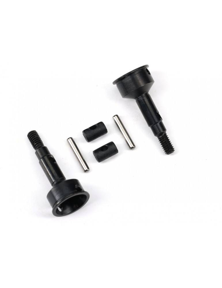 Traxxas Stub axle, front (2)/ cross pins (2)/ drive pins (4)