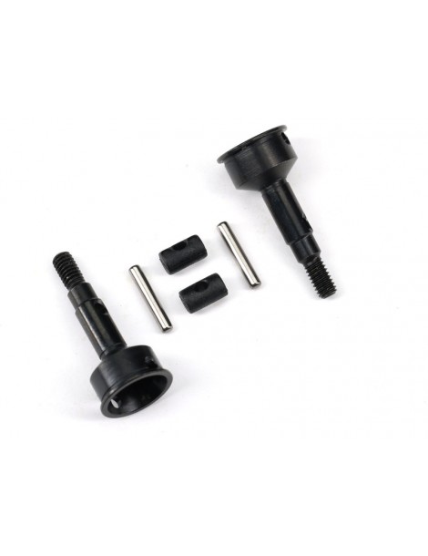 Traxxas Stub axle, front (2)/ cross pins (2)/ drive pins (4)