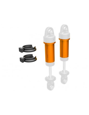 Traxxas Body, GTM shock, aluminum (orange-anodized) (2)