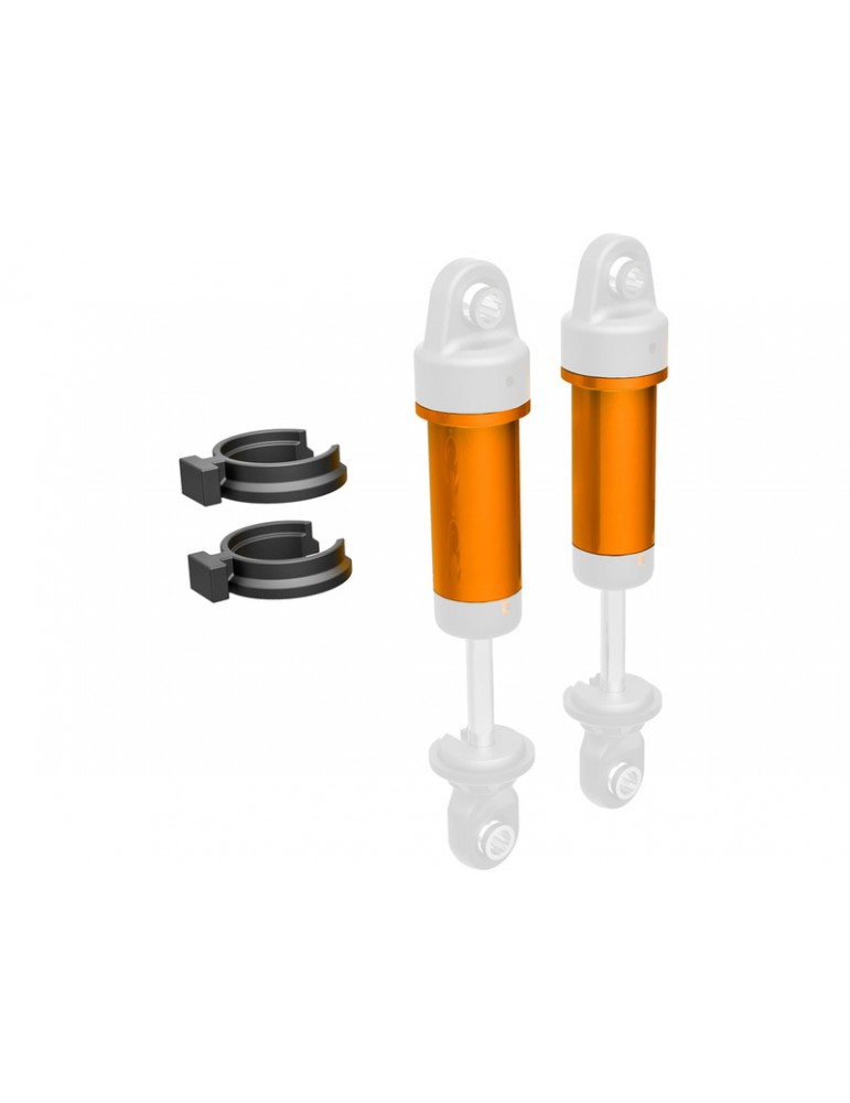 Traxxas Body, GTM shock, aluminum (orange-anodized) (2)