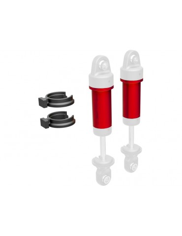 Traxxas Body, GTM shock, aluminum (red-anodized) (2)