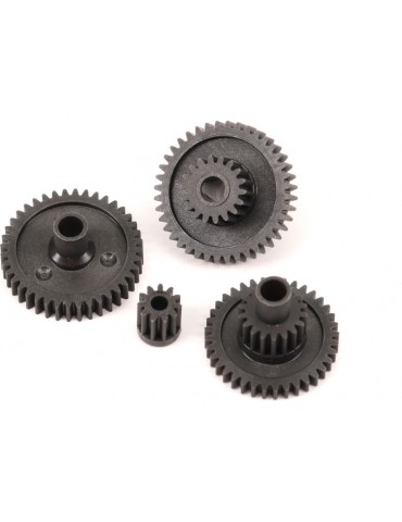 Traxxas Gear set, transmission, high range (trail) (16.6:1 reduction ratio)