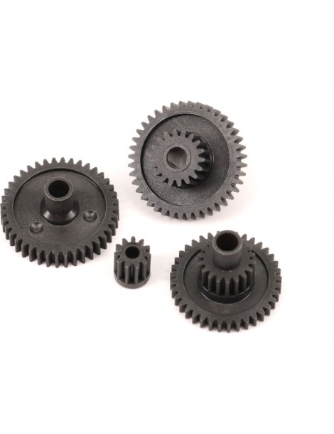 Traxxas Gear set, transmission, high range (trail) (16.6:1 reduction ratio)