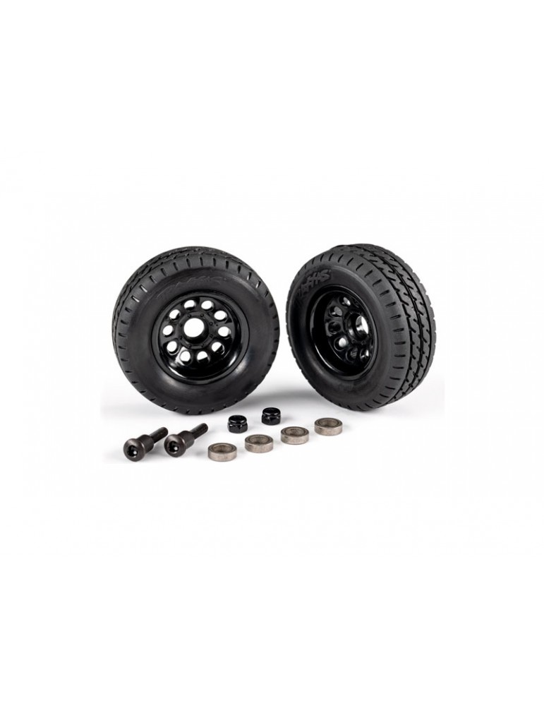 Trailer wheels (2)/ tires (2)/ mounting hardware