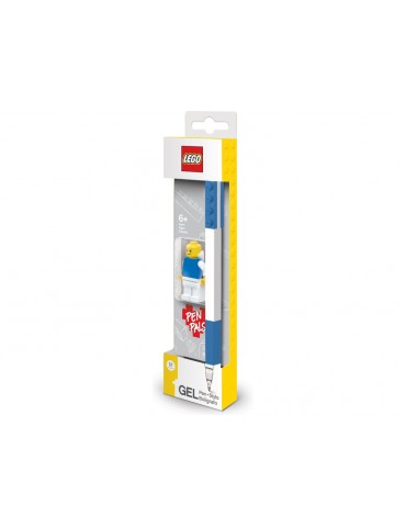 LEGO Gel pen with minifigure - Blue