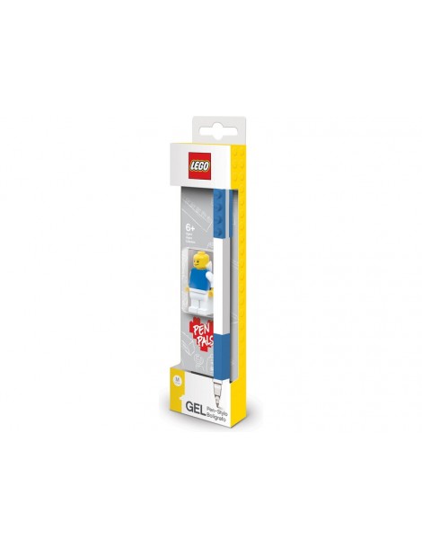 LEGO Gel pen with minifigure - Blue