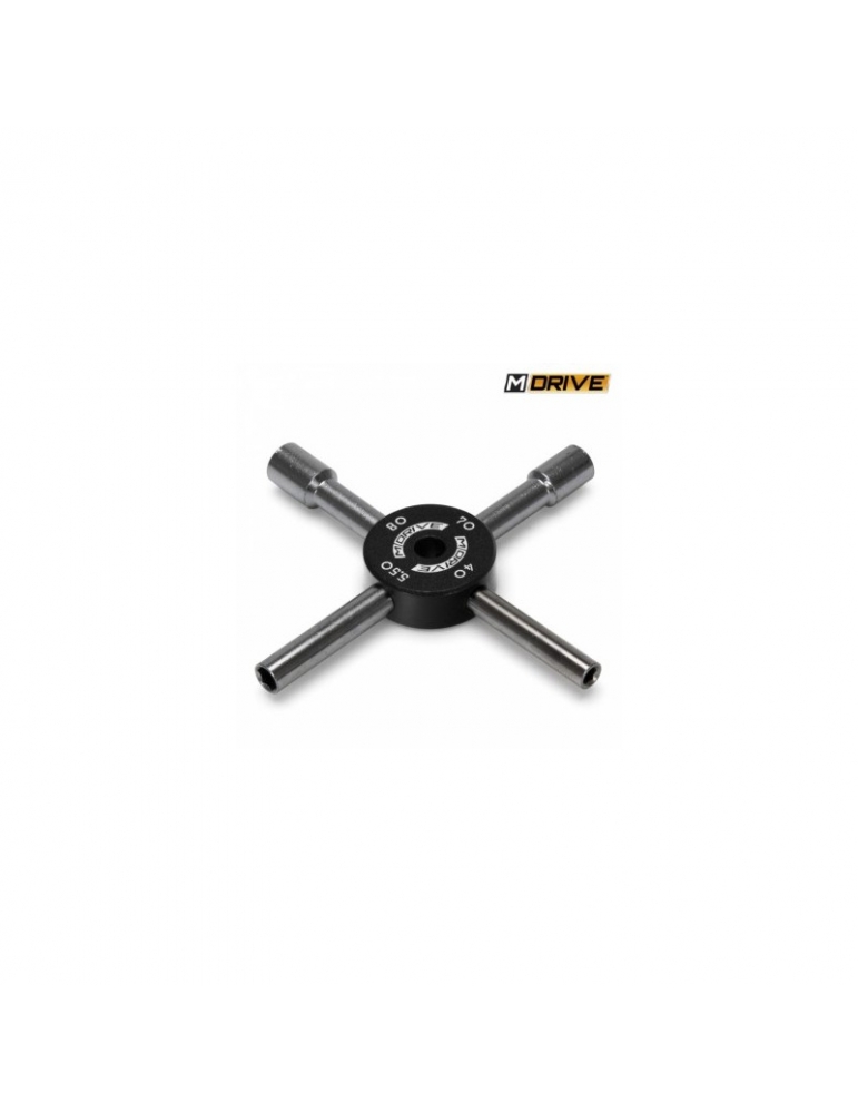 M-DRIVE veržliaraktis – 4, 5,5, 7 ir 8 mm