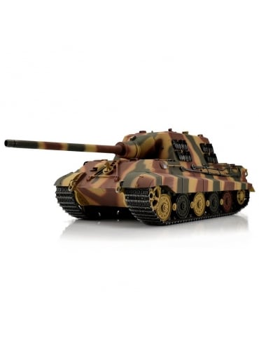 RC Tankas 1/16 RC Jagdtiger camo BB Smoke