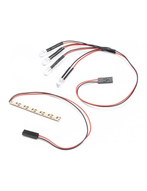 Axial LED Lights(4) / Light Bar: Capra 1:18