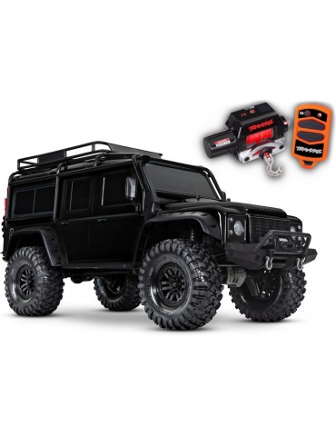 Traxxas TRX-4 Land Rover Defender 1:10 TQi RTR with Winch Black