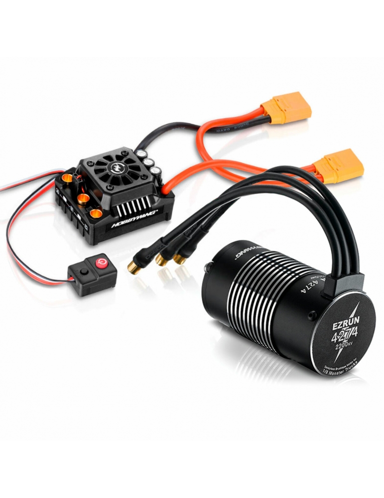 COMBO MAX8 XT90 plug + EZRUN 4274 SL 2200Kv