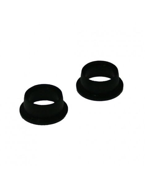 SILICONE MANIFOLD GASKET FOR .12 ENGINES BLACK (2PCS)