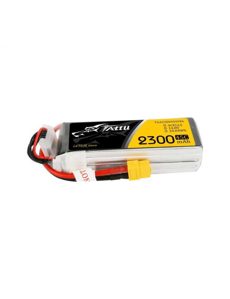 Akumuliatorius Tattu 2300mAh 14,8V 75C 4S1P XT60