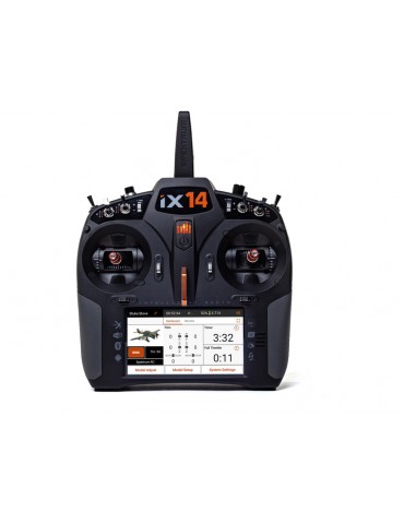 Spektrum iX14 DSMX Transmitter Only, Case