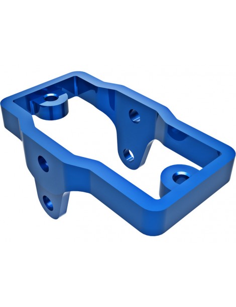 Traxxas Servo mount, aluminum (blue-anodized)