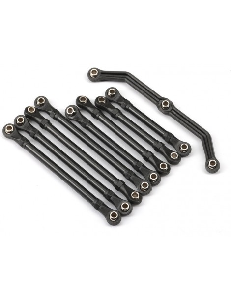 Traxxas Suspension link set, complete (assembled with rod ends and hollow balls)