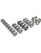 Traxxas Ball bearing set, black rubber sealed, complete