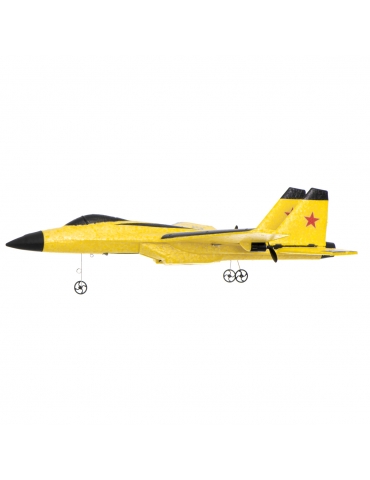 RC SU-35 reaktyvinis lėktuvas (yellow)