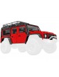 Traxxas Body, Land Rover Defender, complete, red