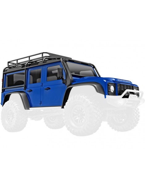 Traxxas Body, Land Rover Defender, complete, blue