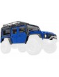 Traxxas Body, Land Rover Defender, complete, blue