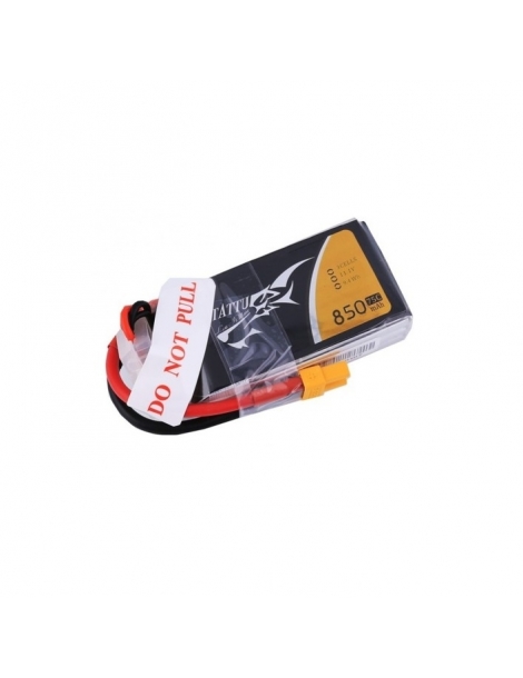 Tattu 850mAh 11.1V 75C 3S1P akumuliatorius