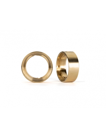Traxxas Wheel weights, brass (31 grams each) (2)