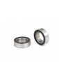 Traxxas Ball bearings, black rubber sealed (6x10x3mm) (2)