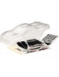 Traxxas Body, XRT (clear)/ window masks/ decal sheet