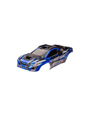 Traxxas Body, XRT, blue (painted, decals applied)