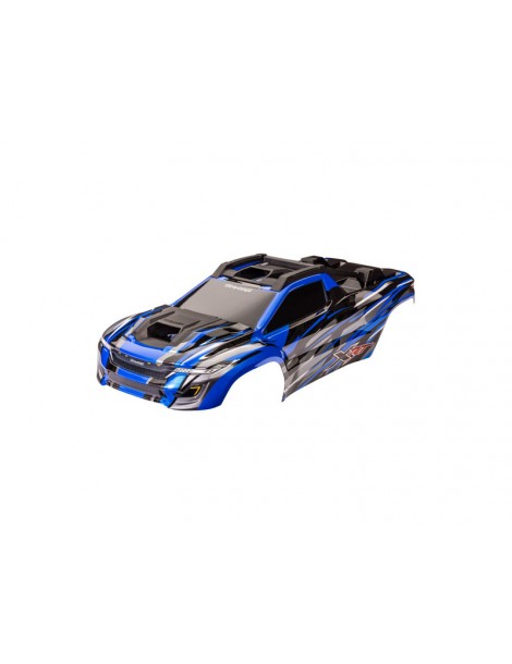 Traxxas Body, XRT, blue (painted, decals applied)