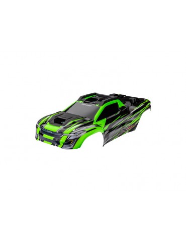 Traxxas Body, XRT, green (painted, decals applied)