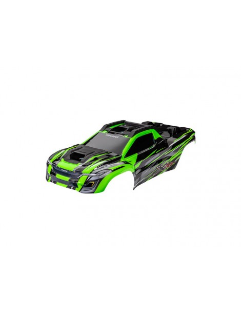Traxxas Body, XRT, green (painted, decals applied)
