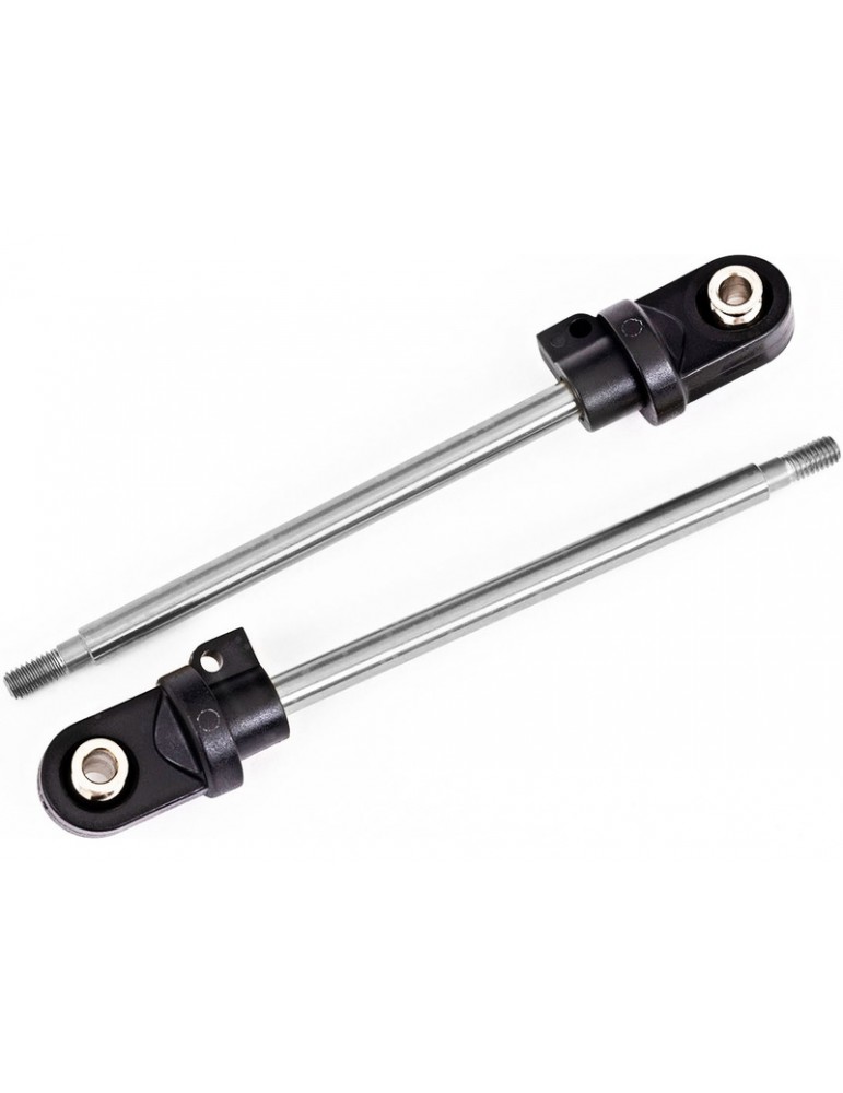 Traxxas Shock shaft, 92mm (GTX) (steel, chrome finish) (2)
