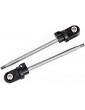 Traxxas Shock shaft, 92mm (GTX) (steel, chrome finish) (2)