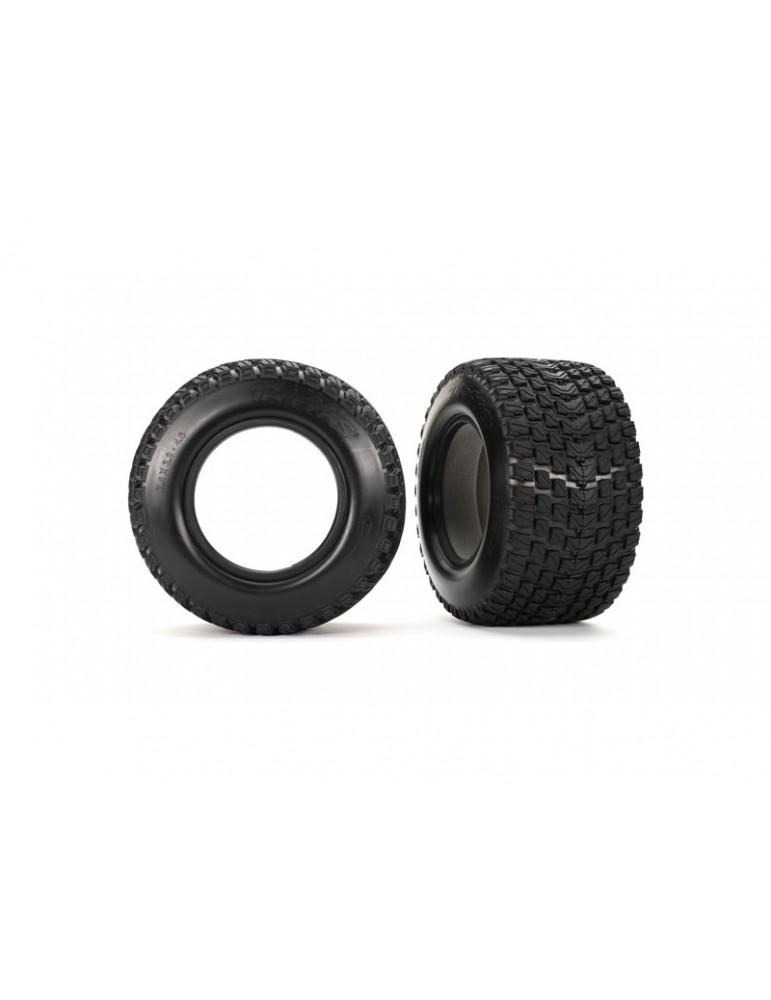 Traxxas Tires, Gravix (left & right)/ foam inserts (2)