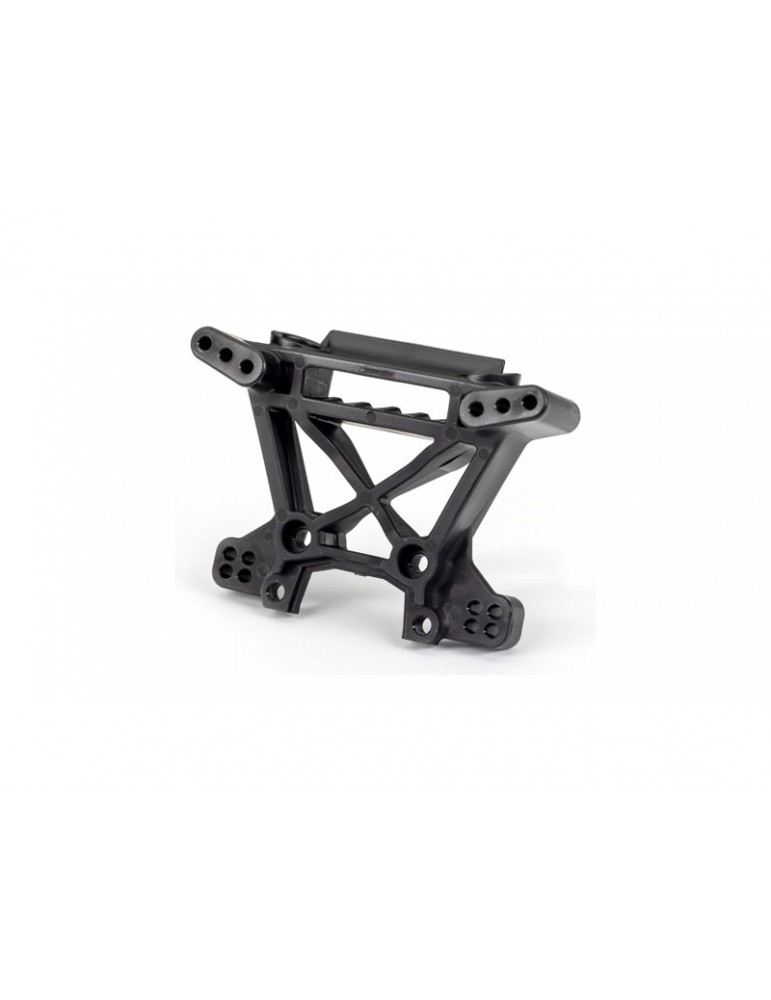 Traxxas Shock tower, front, extreme heavy duty, black (for use with 9080)