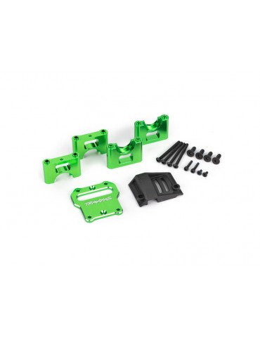 Traxxas Mount, center differential carrier, aluminum (green-anodized)