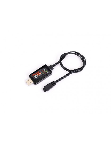Traxxas Charger, iD Balance, USB (2-cell 7.4 volt LiPo with iD connector only)
