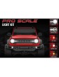 Traxxas LED light set, front & rear, complete (fits 9711 body)
