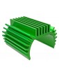 Traxxas Heat sink, Titan 87T motor (6061-T6 aluminum, green-anodized)