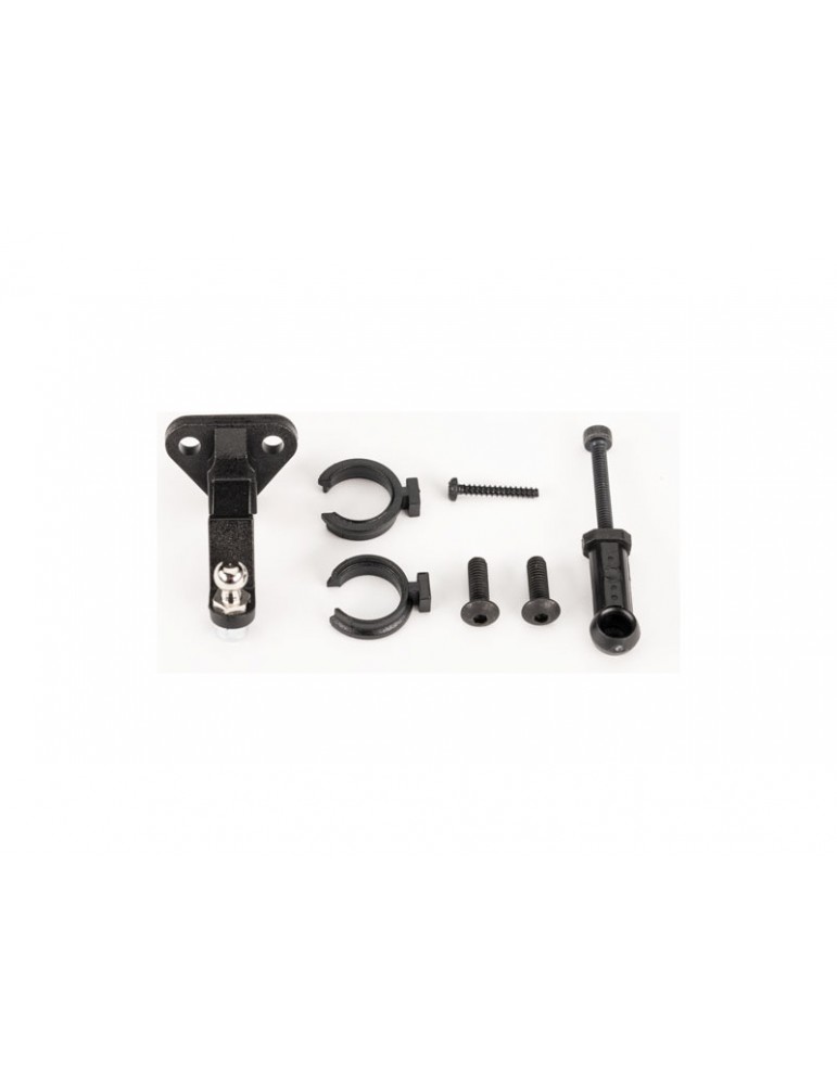 Traxxas Trailer hitch (assembled)/ trailer coupler/ 3mm spring pre-load spacers (2)
